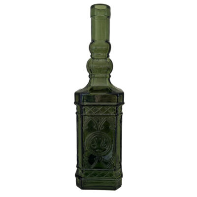 fles vaas gerecycled glas groen 45cm