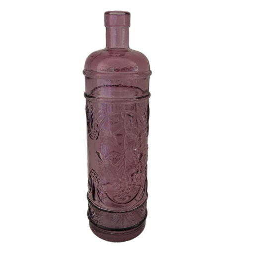 Vaas-gerecycled-glas-roze-30cm
