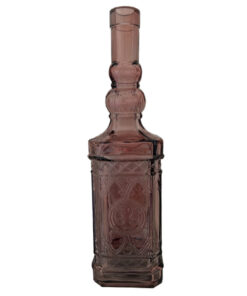Fles-Vaas-gerecylced-glas-roze-45cm