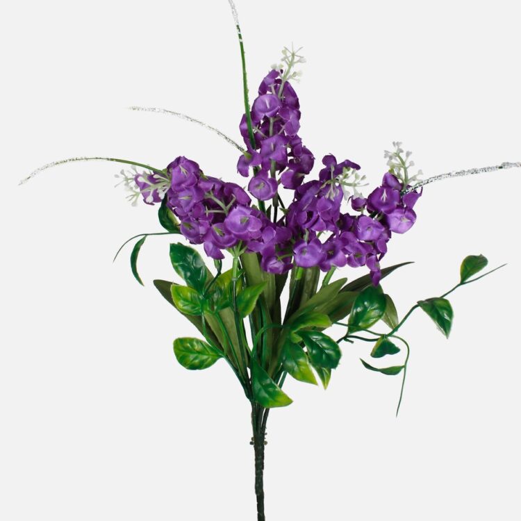 Boeketje tuinanjers paars