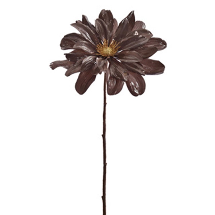 Dahlia Taupe met goud 55cm