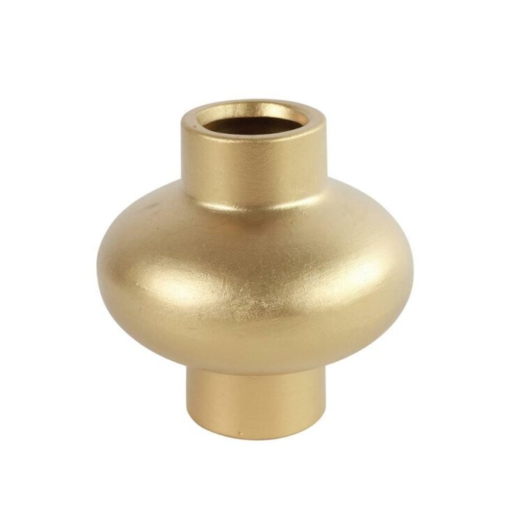 Gouden vaas Abigail 12cm