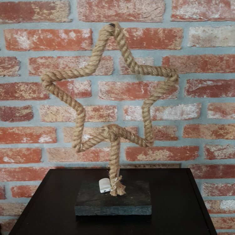 Kerst ster met licht