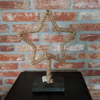 Kerst ster met licht