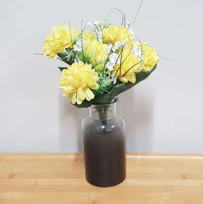 zijden-boeket-geel-wit