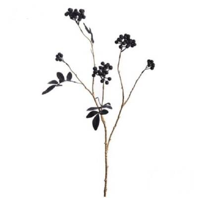 berry spray dark blue glitter