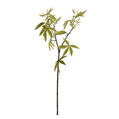 kunsttak-met-bladeren