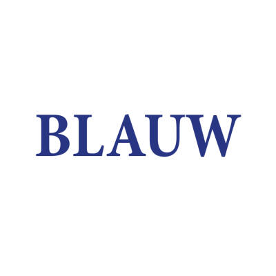 Blauwe vazen