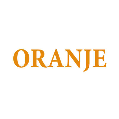 Oranje vazen